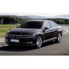 S-Dizayn S-Dizayn Vw Passat B8 Krom Far Üzeri Çıta Seti 3 Prç. 2015 Ve Üzeri