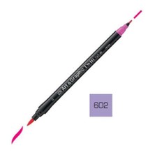 Zig Art & Graphic Twin Marker Çift Uçlu Çizim Kalemi 602 English Lavender