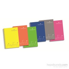 Faber-Castell PP Kapak Çizgili Defter 80 Yaprak (5075400102)