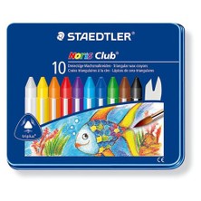 Staedtler Noris Club Suluboya Özellikli Pastel Boya 10 Lu228 M10