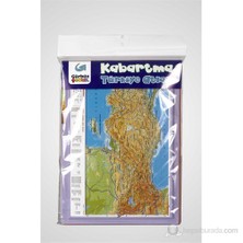 A4 Kabartma Türkiye Atlası Haritası