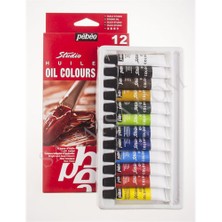 Pebeo Huile Oil Colours Studio Set 12 Renk Yağlı Boya