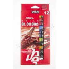 Pebeo Huile Oil Colours Studio Set 12 Renk Yağlı Boya