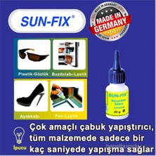 Sun-Fix Çabuk Yapıştırıcı, Sekunden Kleber