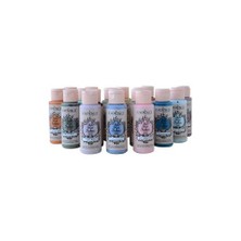 Cadence Style Matt Kumaş Boyası F-623 Ihlamur Renkli ve Mat Etki 59 ml