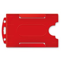 Mas 3522 Plastik Kart Muhafaza- Dikey-54X86-Pembe 50Li