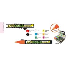 Marvy 480-S Sıvı Tebeşir Kalemi Fosforlu Beyaz