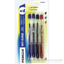 Pensan My King Gel Kalem (Karışık 4'Lü) 0,5 mm