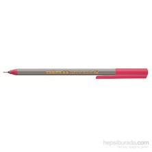edding İnce Uçlu Keçeli Kalem Karmina Kırmızısı 0.3 mm 1 Adet Metal Destekli Uç