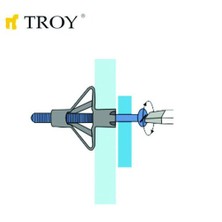 Troy 51490 Dübel Tabancası (Hrm Tip Dübellere Uyumlu)