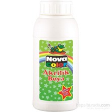 Nova Color Nc-221 Akrilik Boya 1 Kg. Sarı