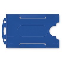 Mas 3522 Plastik Kart Muhafaza- Dikey-54X86-Lacivert 50Li