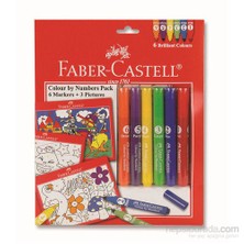 Faber-Castell Boyama Seti Jumbo Keçeli ve Boyama Kartları (5068119916)