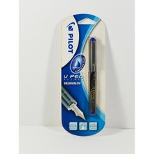 Pilot V-Pen Silver - Mavi Blister Vpen-M-Bl1