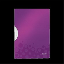 Leitz Active Wow  Colorclip Dosya Metalik Mor 41850062