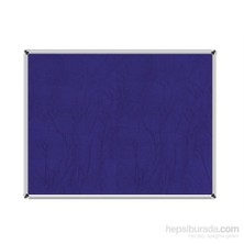 Akyazı 120x200 Duvara Monte Kumaşlı Pano (Mavi)