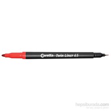 Caretta Twin Liner Kalem 10'Lu Kahverengi Ct-65-14