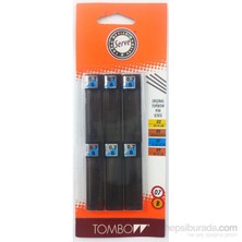 Tombow Min Kalem Uçları 0.7mm B 6'lı Blister Sarf Malzemeleri İçin Uygun
