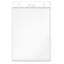 Mas 3512 Plastik Kart Poşeti - Dikey-54X86-Renkli Başlık-Beyaz 100 Lü