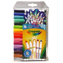 Crayola 16 Mini Yıkanabilir Keçeli Kalem (93102)