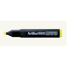 Artline EK-660 Fosforlu Kalem 1 Adet Sarı Renkli Ofis ve Okul İçin Uygun