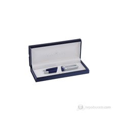 Steelpen Mavi Lake Krom Dolma Kalem + Tükenmez 2352