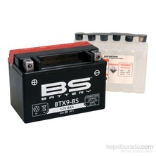 BS Battery -Battery Btx9- (Ytx9- ) 12V 8Ah 120Cca Agm Bakımsız Motosiklet Aküsü