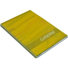 Gıpta Chromo (A4) 120 Yp. PP Kapak Spiralli Defter - Kareli (1341)