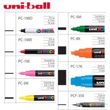 Uni Posca Boyama Markörü 5M 1'li (PC-5M)