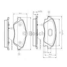 Bosch 0986Tb2381 Ön Balata Combo C-Corsa C 1.3-1.7 Cdtı  01=> Meriva 03=> Tıgra 04=>