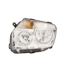 Ayfar 404522 Far+Sınyal Sağ Dacıa Duster 2010=> (Krom) (Manuel) (H1+H7)