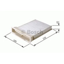 Bosch 1987432120 Polen Filtresi Clıo Iıı-Modus-Twng-Mıcra Iıı-Note-Sandero-Dustero 1.2 16V-1.4-16V-1.6-1.6 16V-1.5Dcı