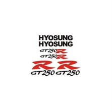 Sticker Master Hyosung Gtr 250 Sticker Set Oto Motor Pc Etiket