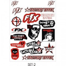 Sticker Master Motosiklet Set Sticker-2 Oto Motor Pc Etiket