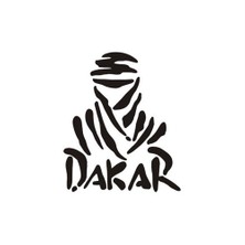 Sticker Master Dakar Siyah Sticker Oto Motor Pc Etiket