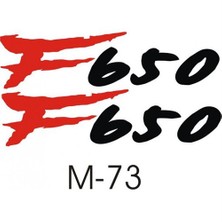 Sticker Master F650 Set Sticker Oto Motor Pc Etiket