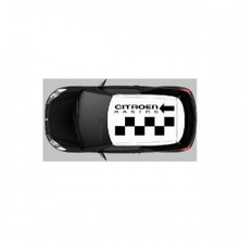 Sticker Master Citroen C2 Yan Kapı Sticker Oto Motor Pc Etiket