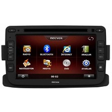 Necvox Dvn -P 1067 Renault Captur  Platinum Navigasyonlu Multimedya Kamera Dvd Mp3 Tv Anteni Geri Görüş Kamerası