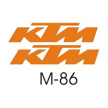 Sticker Master Ktm Depo Üstü Sticker Oto Motor Pc Etiket
