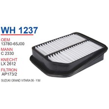 Wunder SUZUKI Grand Vitara 2006 >> Yeni Model Hava Filtresi OEM NO:13780-65J00