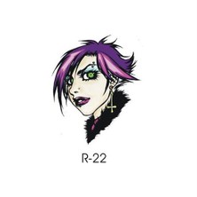 Sticker Master Punk Girl Sticker Oto Motor Pc Etiket