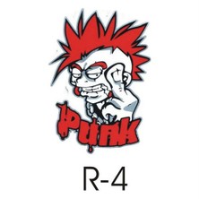 Sticker Master Punk Sticker Oto Motor Pc Etiket