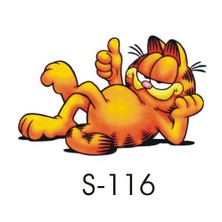 Sticker Master Garfield Sticker Oto Motor Pc Etiket