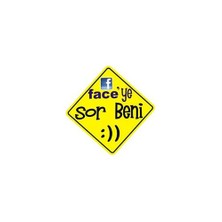 Sticker Master Face Ye Sor Beni Sticker Oto Motor Pc Etiket