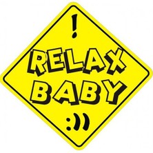 Sticker Master Relax Baby Sticker Oto Motor Pc Etiket