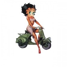 Sticker Masters Sticker Master Vespa Arı Uyumlu Dekoratif Sticker Seti