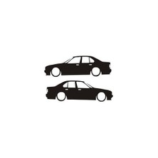 Sticker Master Bmw E34 Sticker Oto Motor Pc Etiket