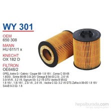 Wunder Opel Vectra 1.8 Yağ Filtresi Oem No: 650308 425568