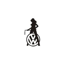 Sticker Master Vw Sticker Women Oto Motor Pc Etiket