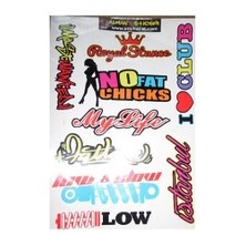 Sticker Master Jdm Sticker Set Oto Motor Pc Etiket